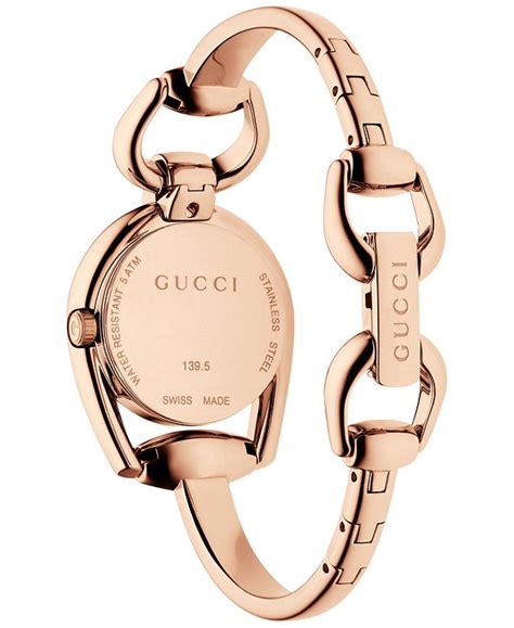 gucci black rose gold women